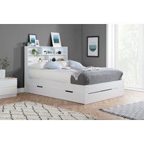 Small Double Bed With Storage Wayfair
